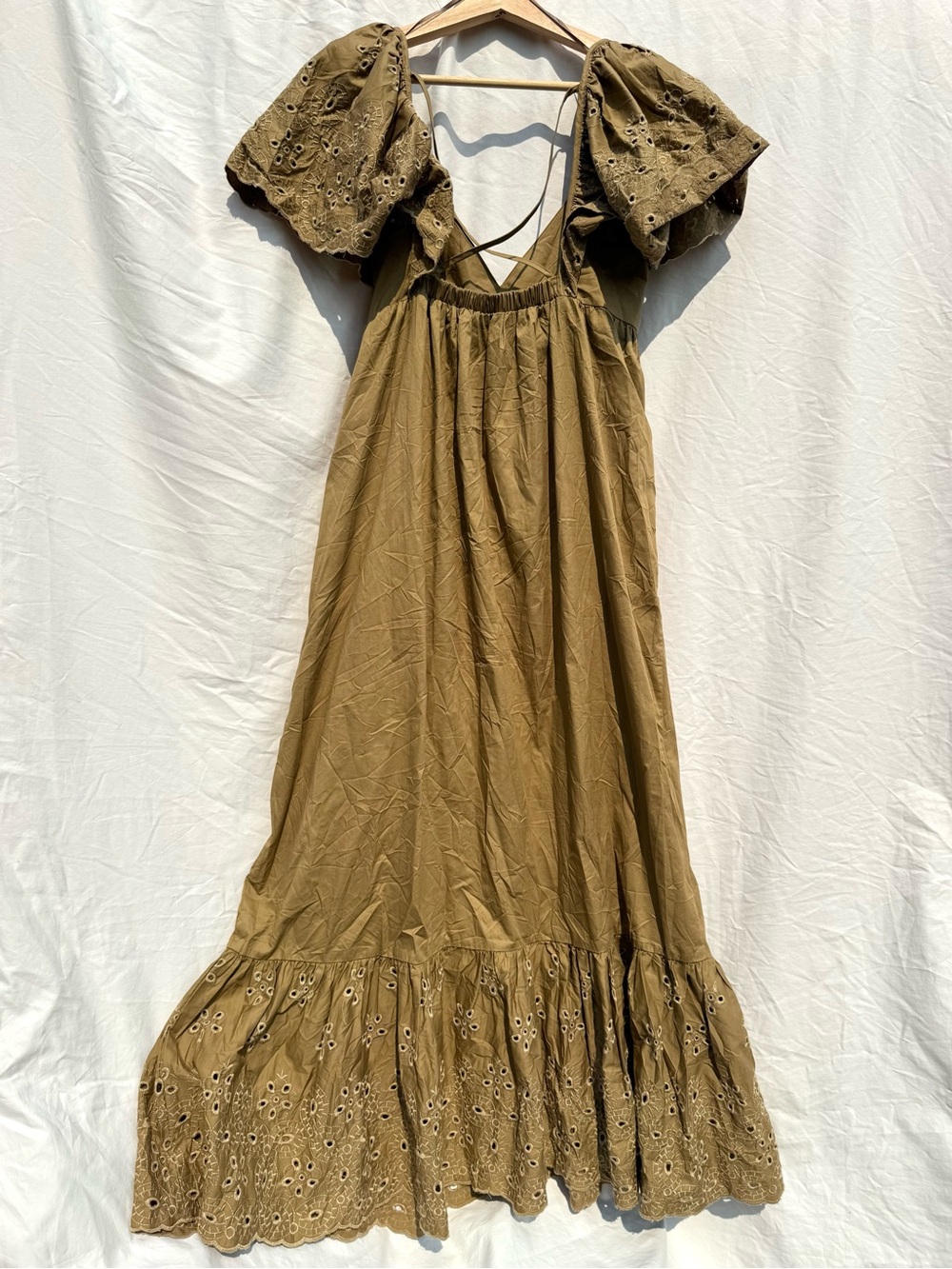 Anthropologie En Saison Hayley Flounced Maxi Dress - Picture 10 of 12